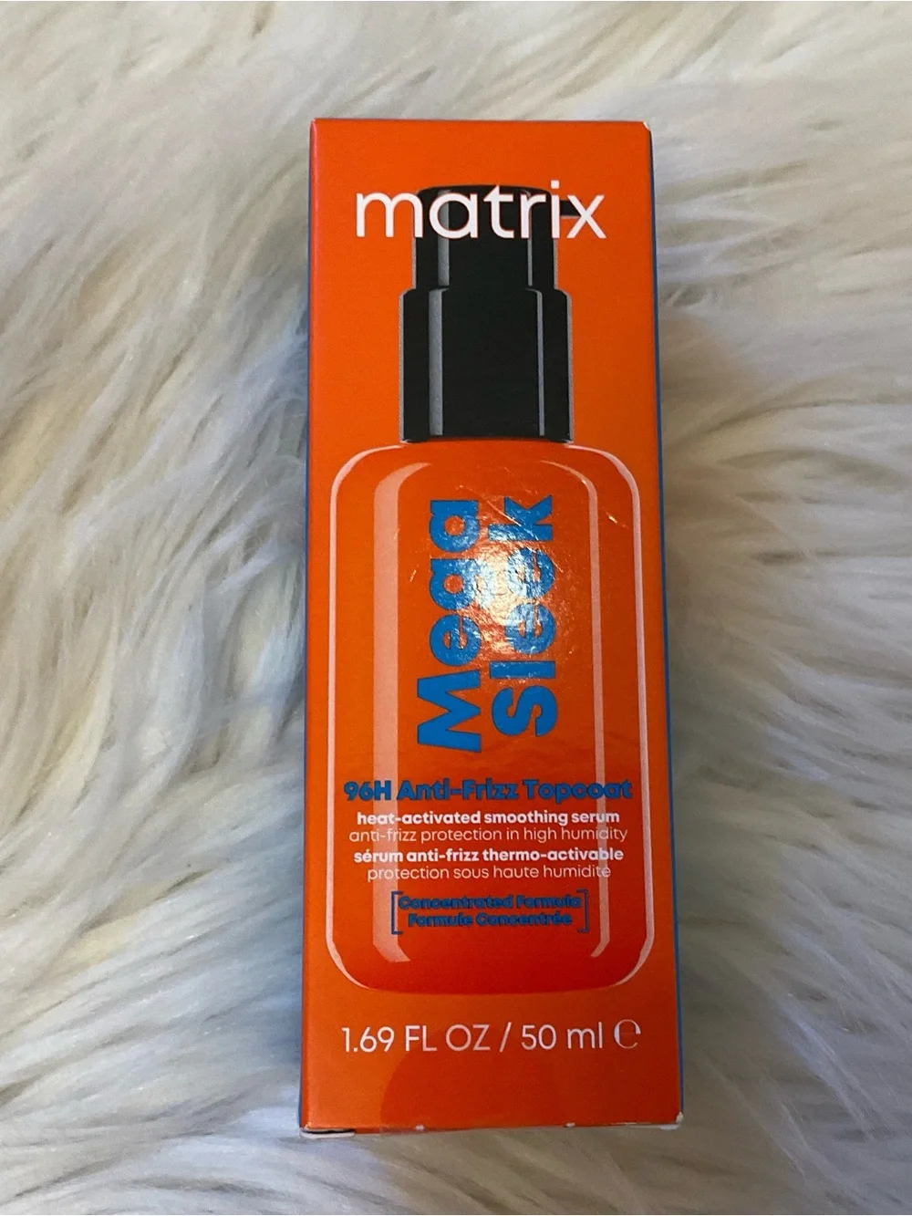 Matrix Mega Sleek 96H Anti-Frizz Topcoat - New in Box